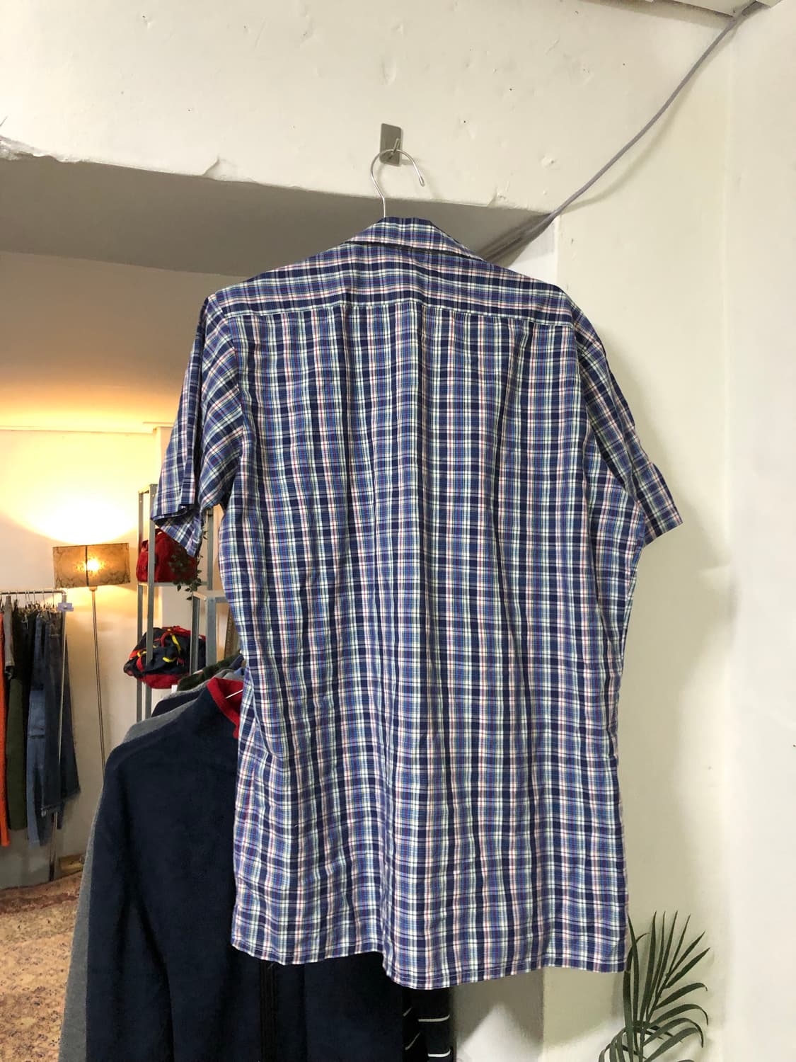 Vintage western shirts blue pockets shir 상품이미지2