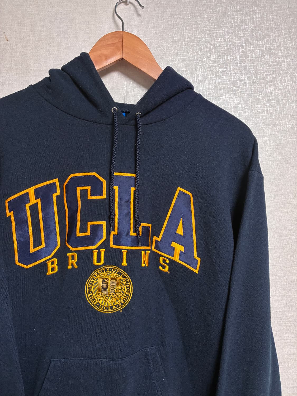 빈티지 챔피온 UCLA 후드티 네이비 M 상품이미지1