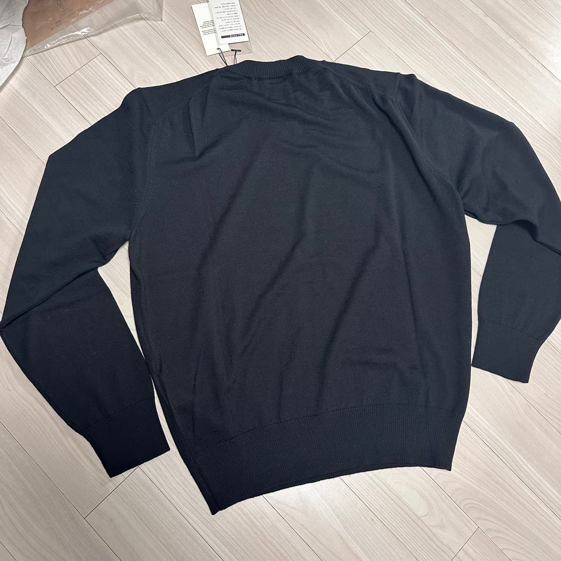 [새상품] 아미 스몰 하트 로고 니트 블랙 XL (100~105사이즈) 상품이미지6