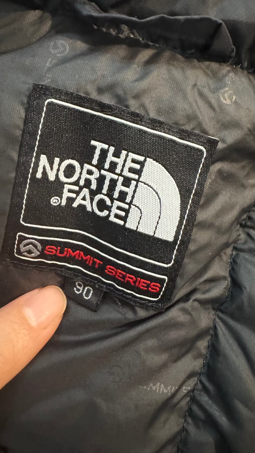 노스페이스 구스 패딩 S 90 상품이미지8