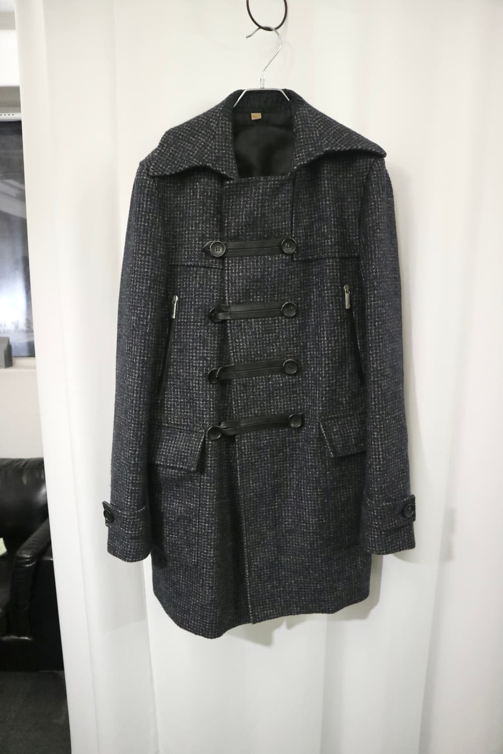 John Galliano tweed wool coat 상품이미지1