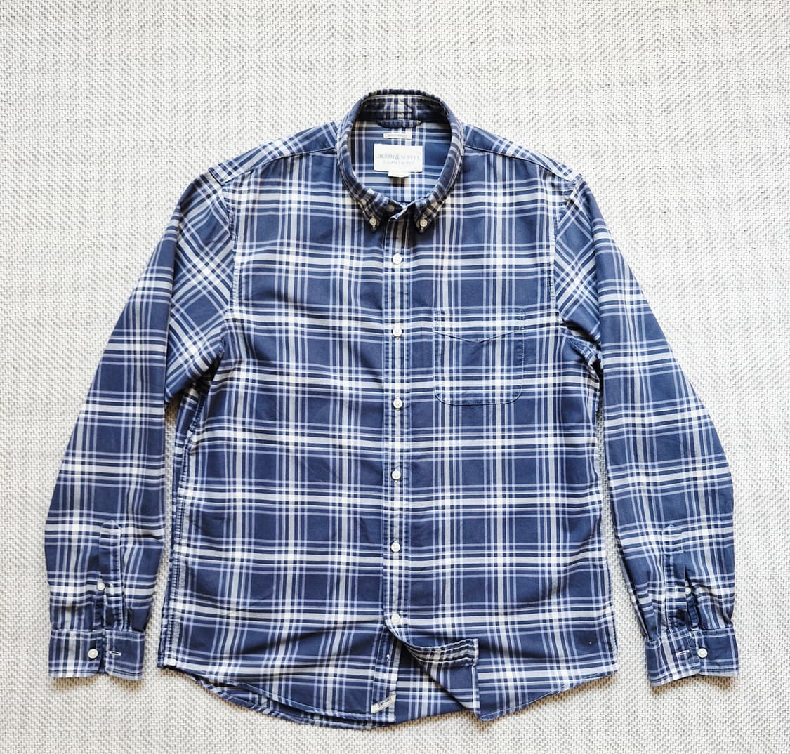 폴로 데님앤서플라이 플레이드 체크셔츠 L 상품이미지2