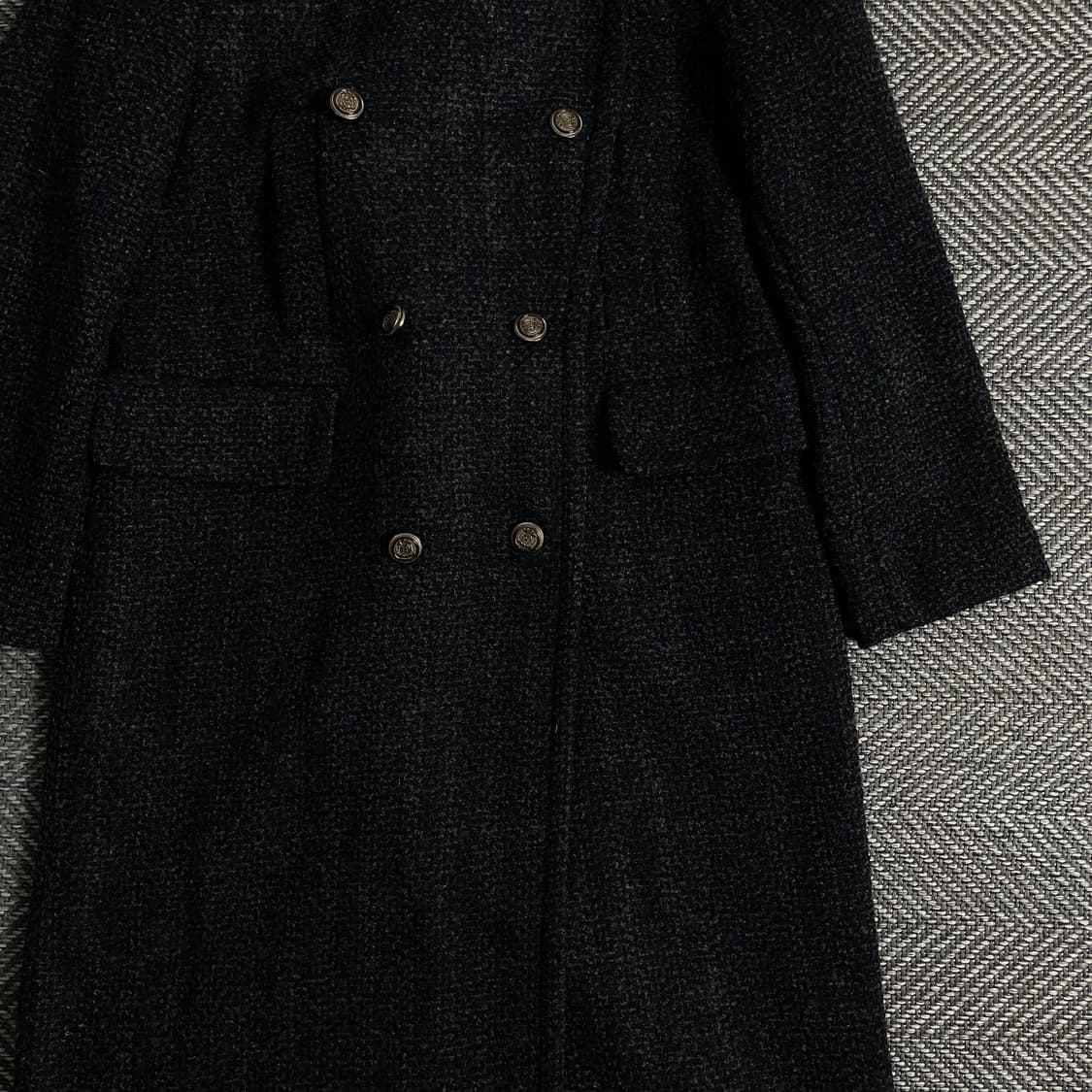 폴앤조 파리 아카이브 트위드 더블 롱코트y 3112 상품이미지3