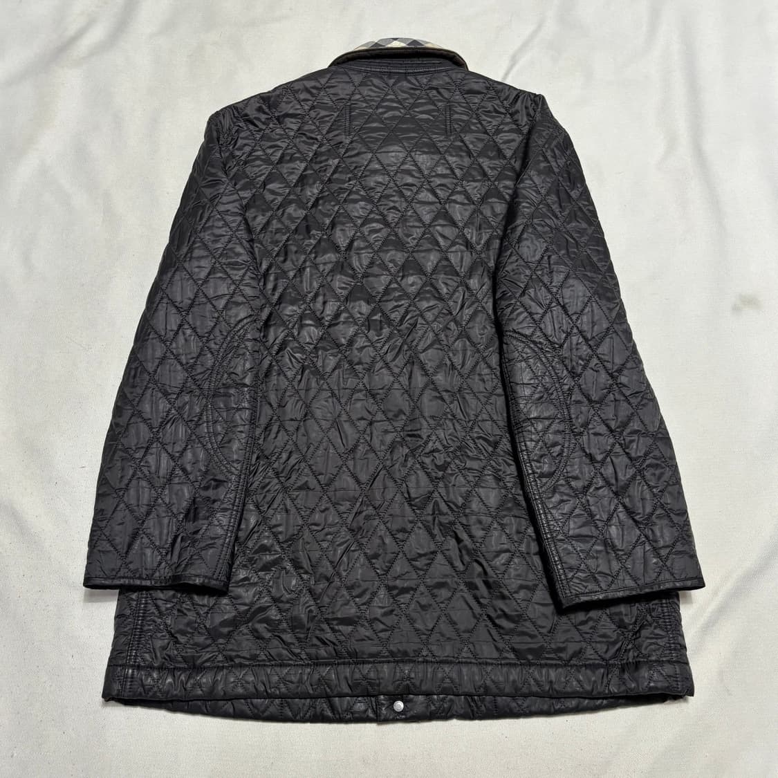 XXL 버버리 블랙 퀼팅 자켓 상품이미지3