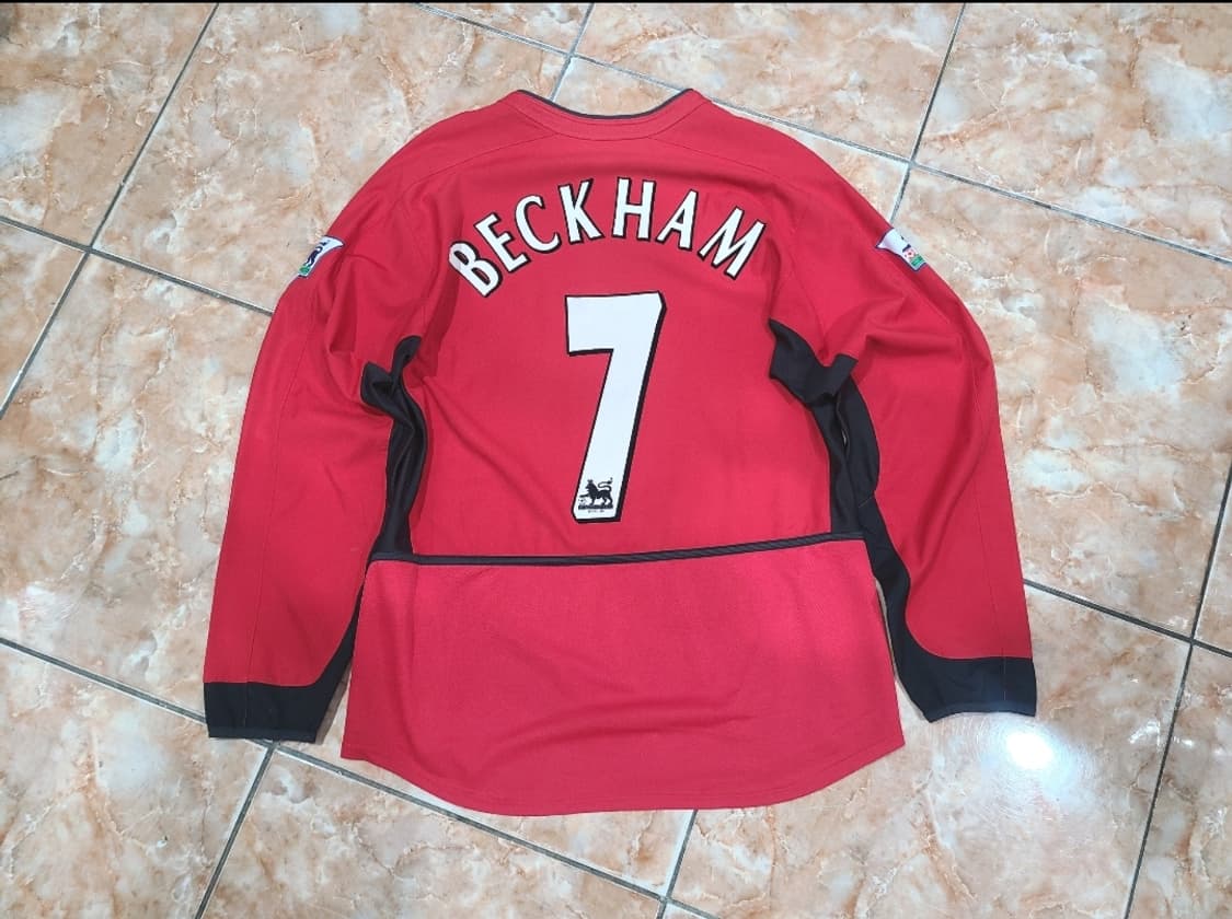 나이키 02 04 맨체스터유나이티드 맨유 베컴 긴팔 상품이미지2