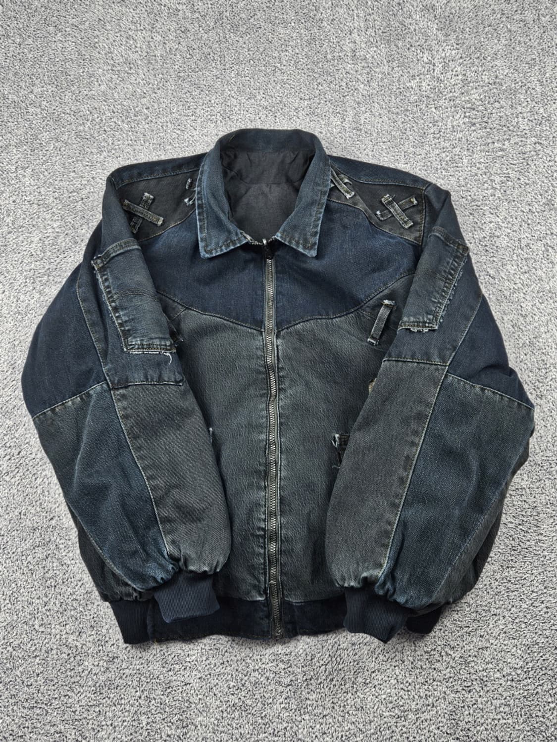 리바이스 리빌드 패치워크 커스텀 데님 자켓 (상세설명참조) / 10176 상품이미지2