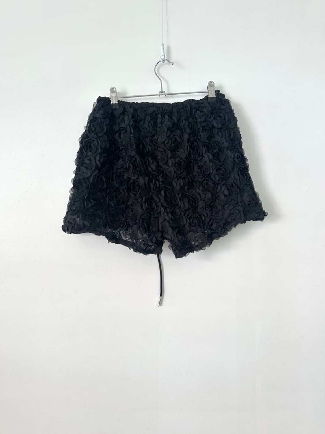 Rose point short pants / black 상품이미지4