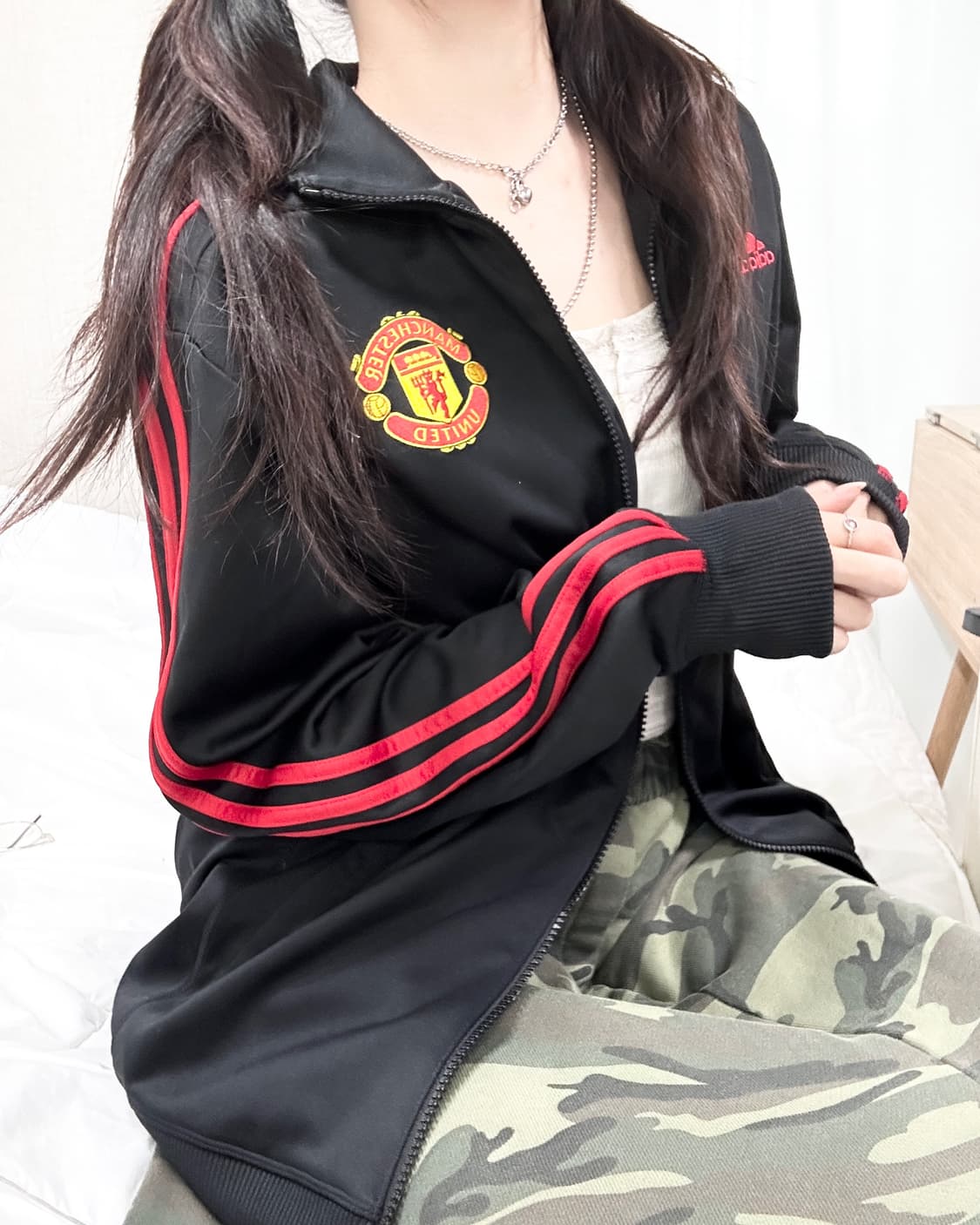 아디다스 맨유 검빨 져지 상품이미지4