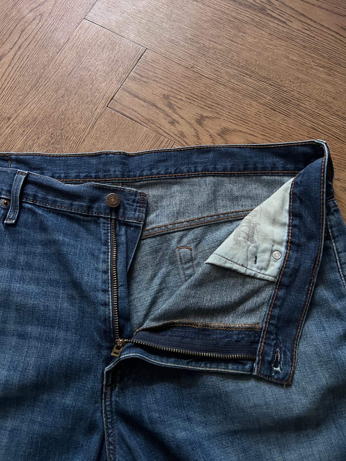 [36]리바이스 569 빈티지 워싱 와이드핏 데님 팬츠 상품이미지5