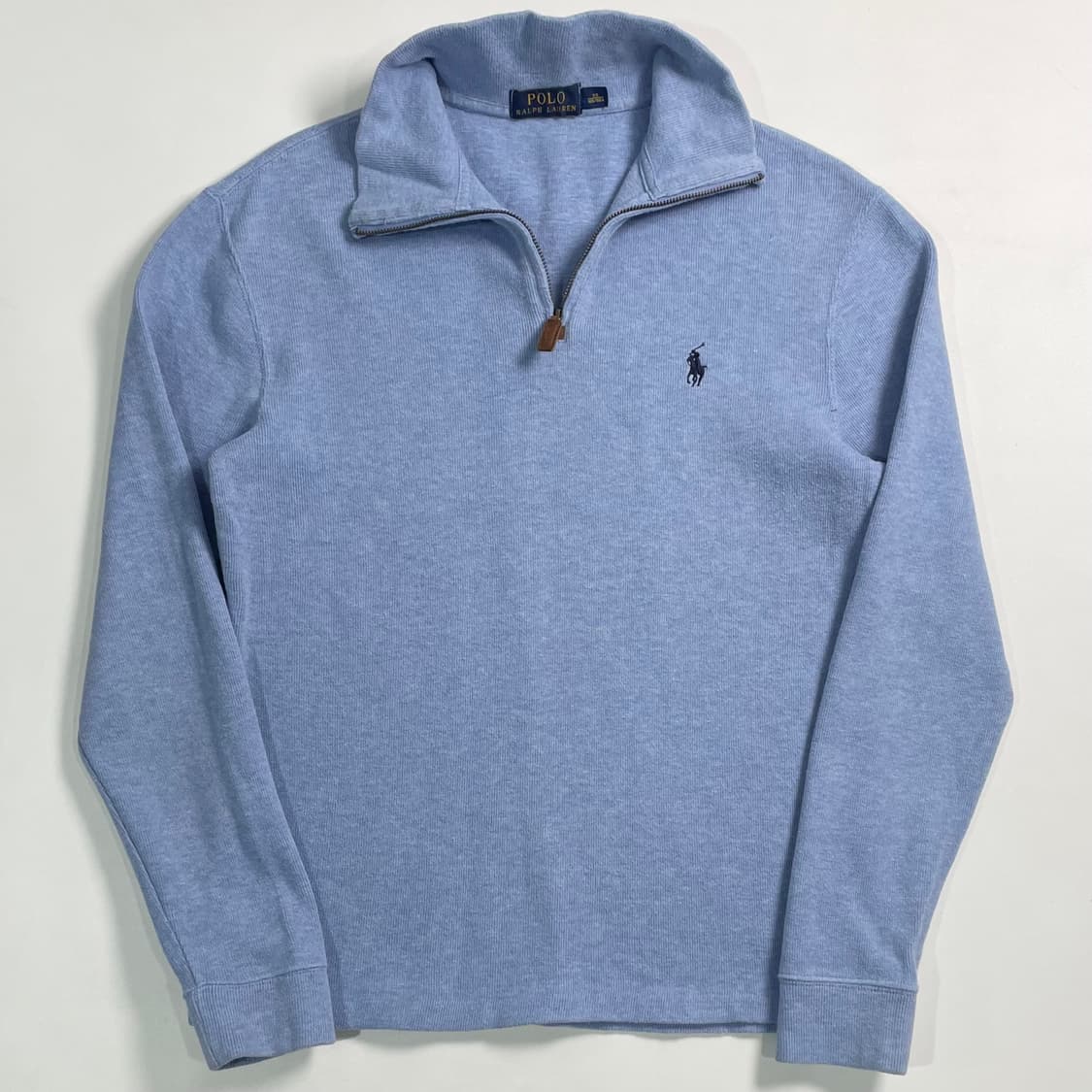 폴로 랄프로렌 스카이블루 반집업 상품이미지1