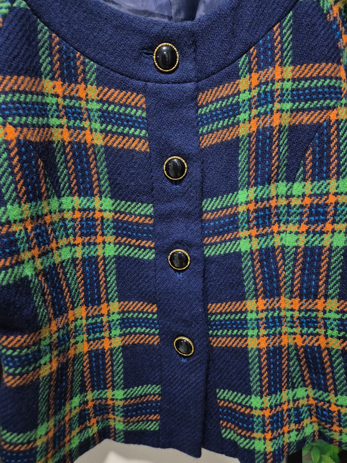 LEWISVAGLI 체크 패턴 빈티지자켓 상품이미지4