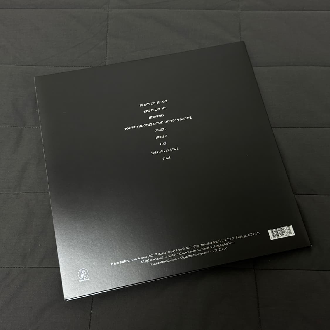 시가렛 애프터 섹스 섹후땡 Cry LP 바이닐 새상품 상품이미지2