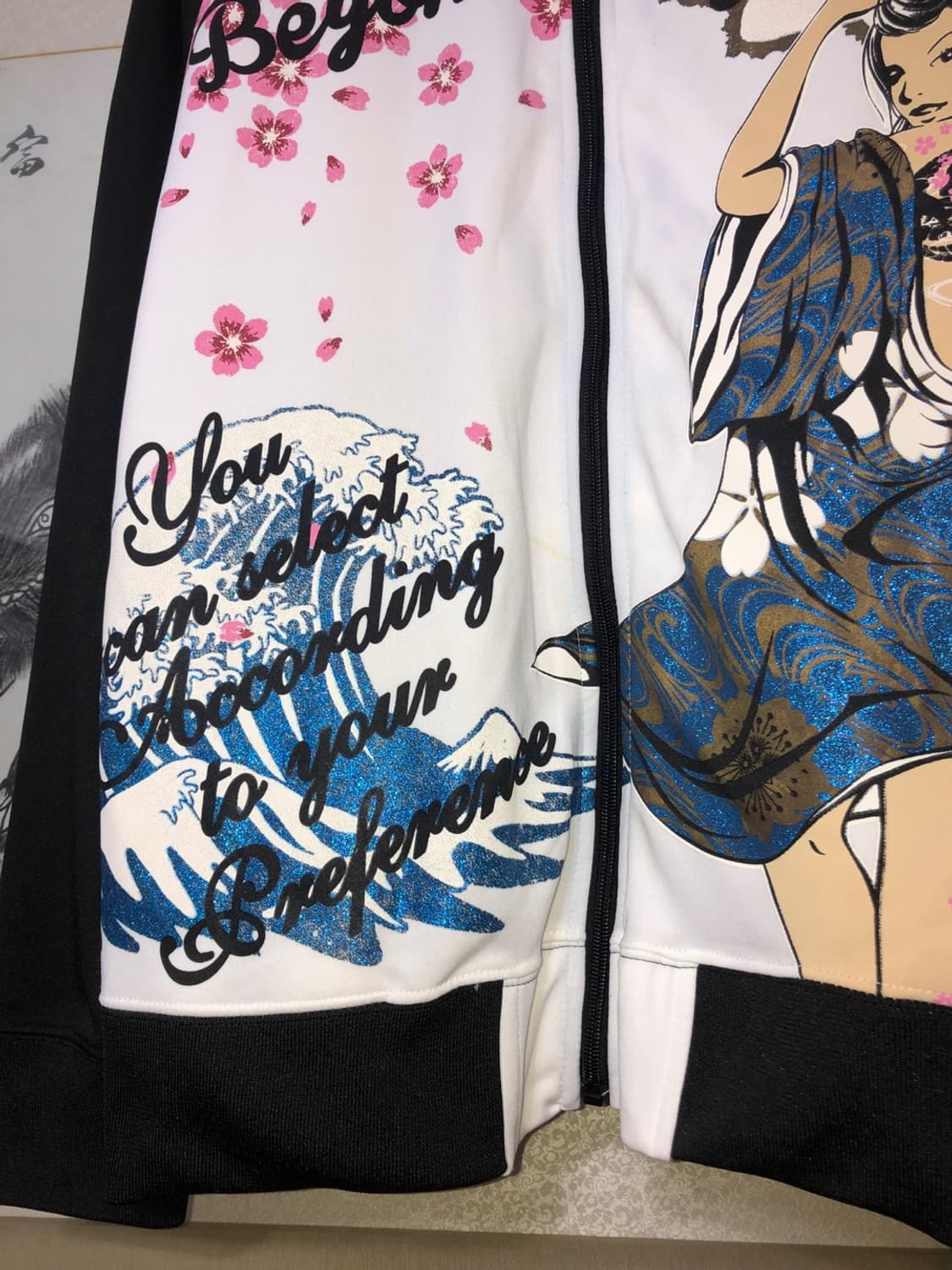 武花技魁 OIRAN BUGI Oriental geisha Jersey 상품이미지7