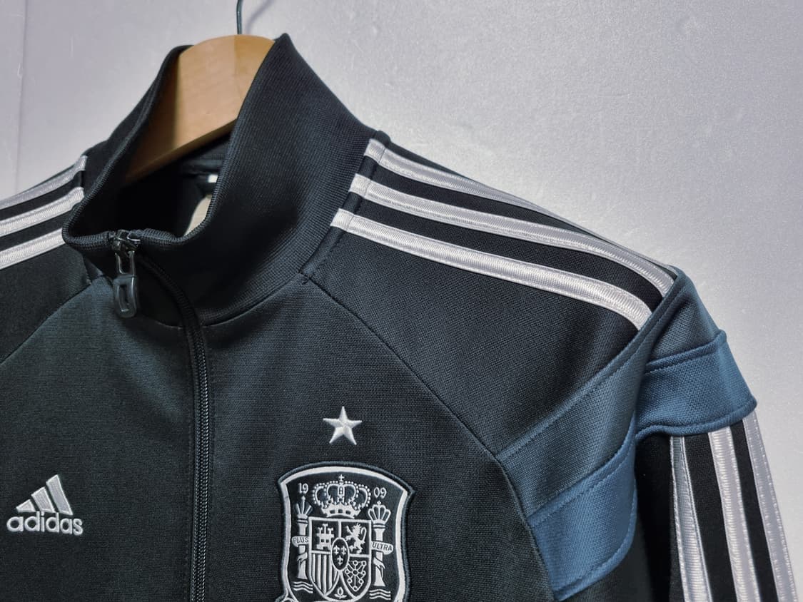 남성 레어 아디다스 스페인 앤섬 검정 트랙탑 져지 저지 트레이닝복 축구복 상품이미지5