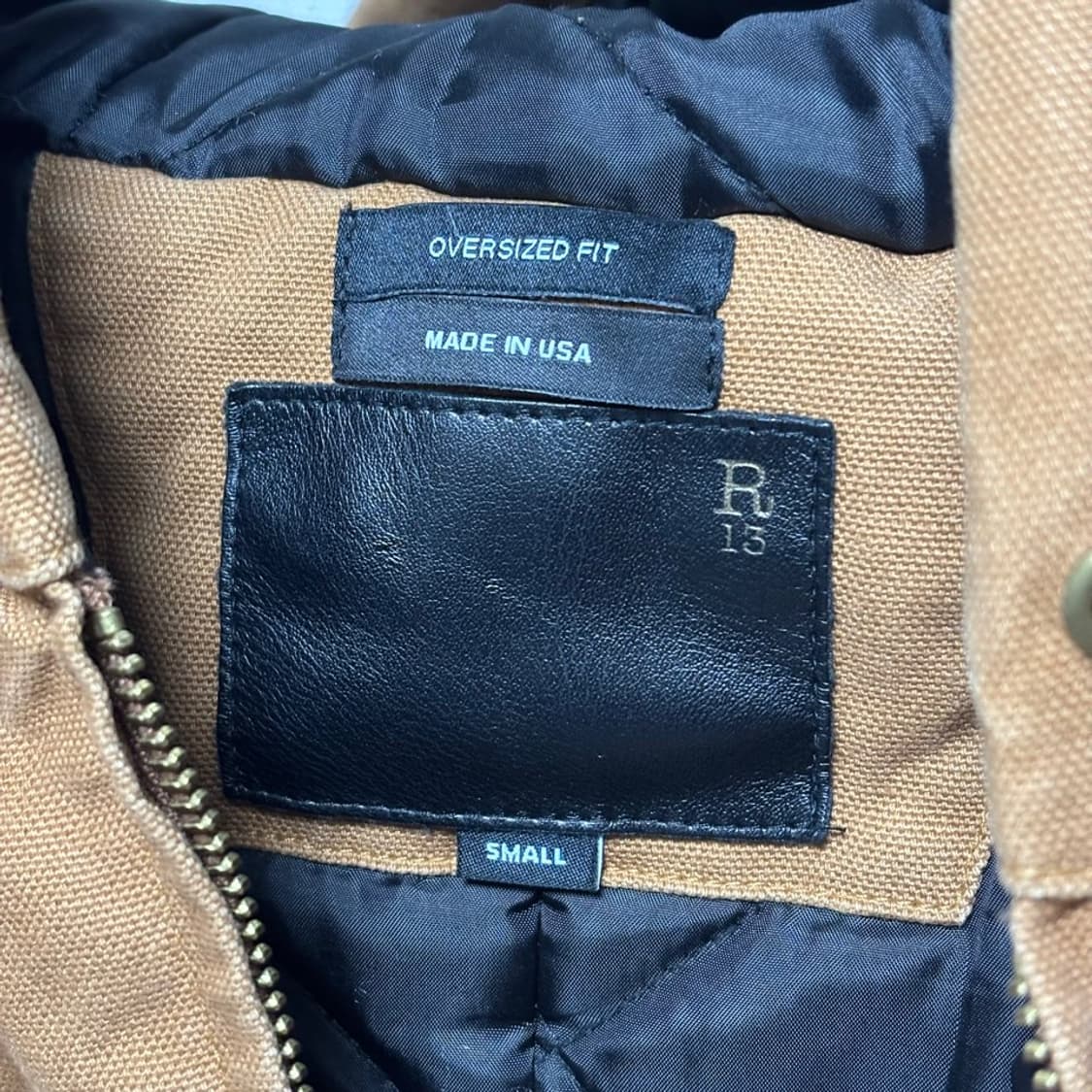 S) R13 알써티 워크 봄버 자켓 상품이미지2