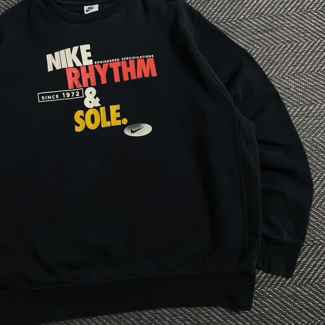 나이키 신형 리듬 앤 솔 빅로고 맨투맨 티셔츠 o 3895 상품이미지2
