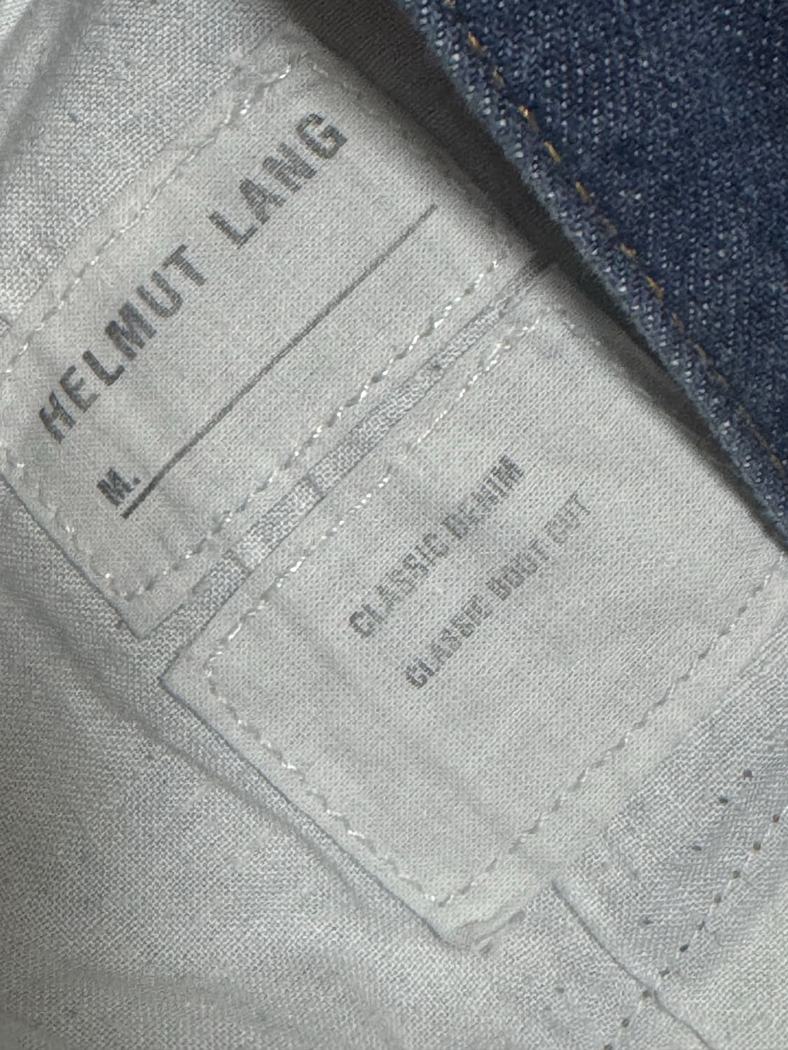 90s helmut lang denim pants 상품이미지2