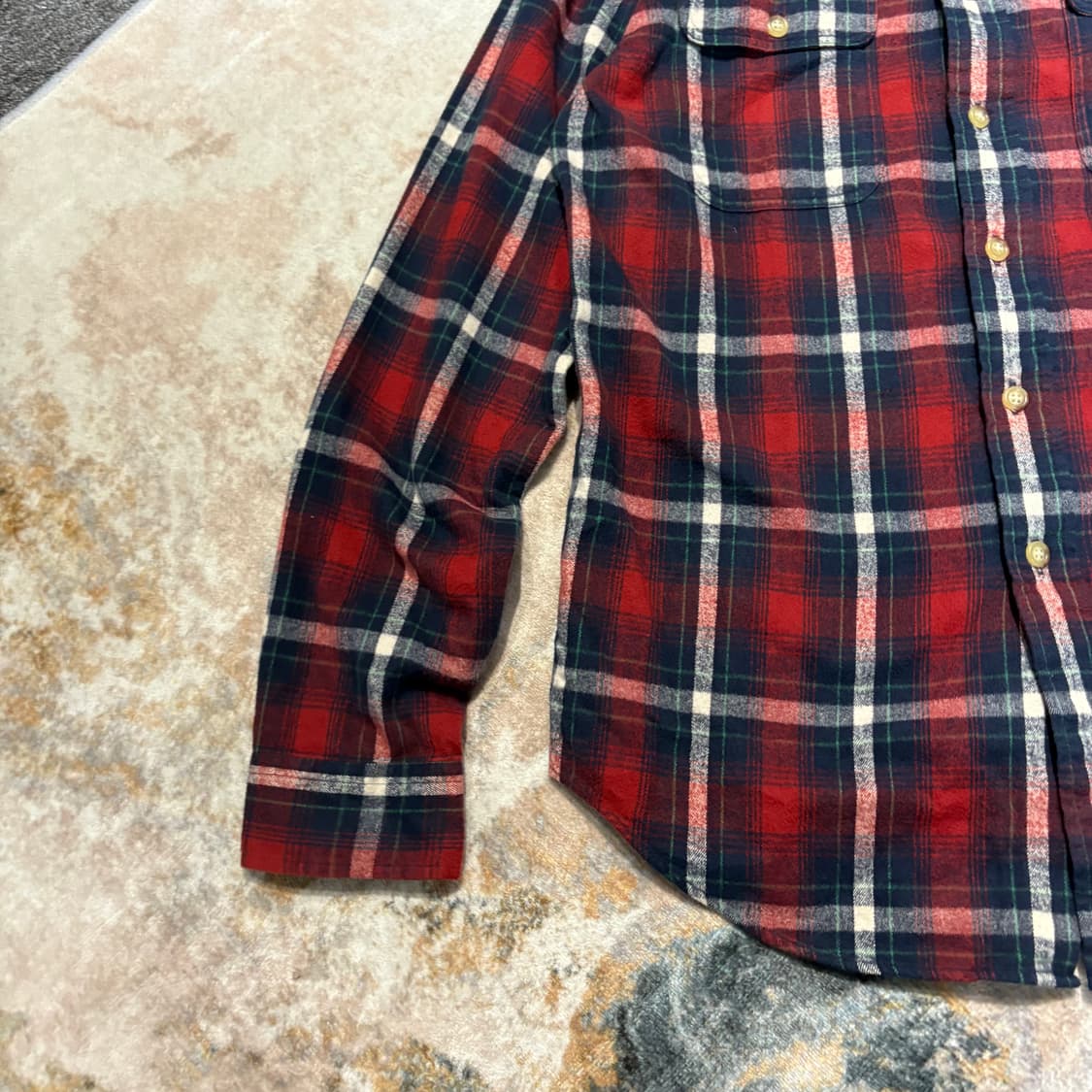 폴로 랄프로렌 빈티지 체크셔츠 상품이미지2