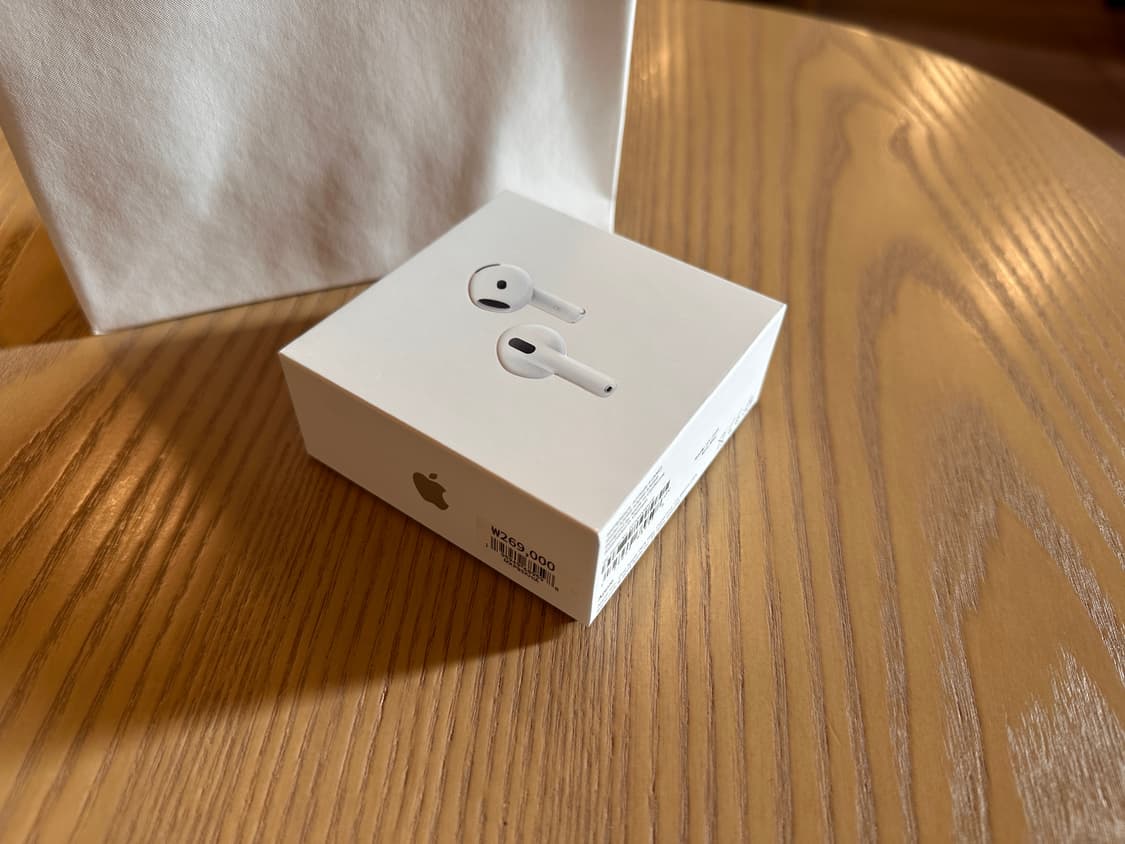 에어팟 4세대 노캔(미사용 새상품) 상품이미지2