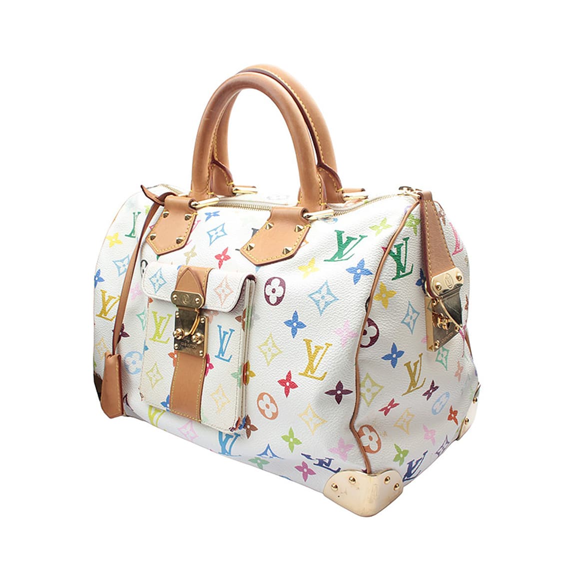 루이비통 화이트 멀티 스피디 30 상품이미지2