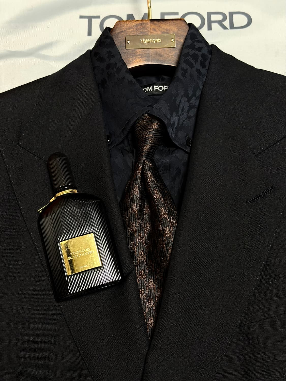 (명작,강추👍)톰포드 블랙 모헤어 윈저 수트 52 상품이미지1