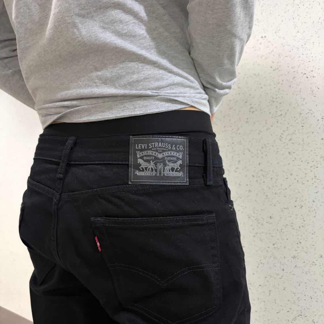 Levi's 505 black 상품이미지3