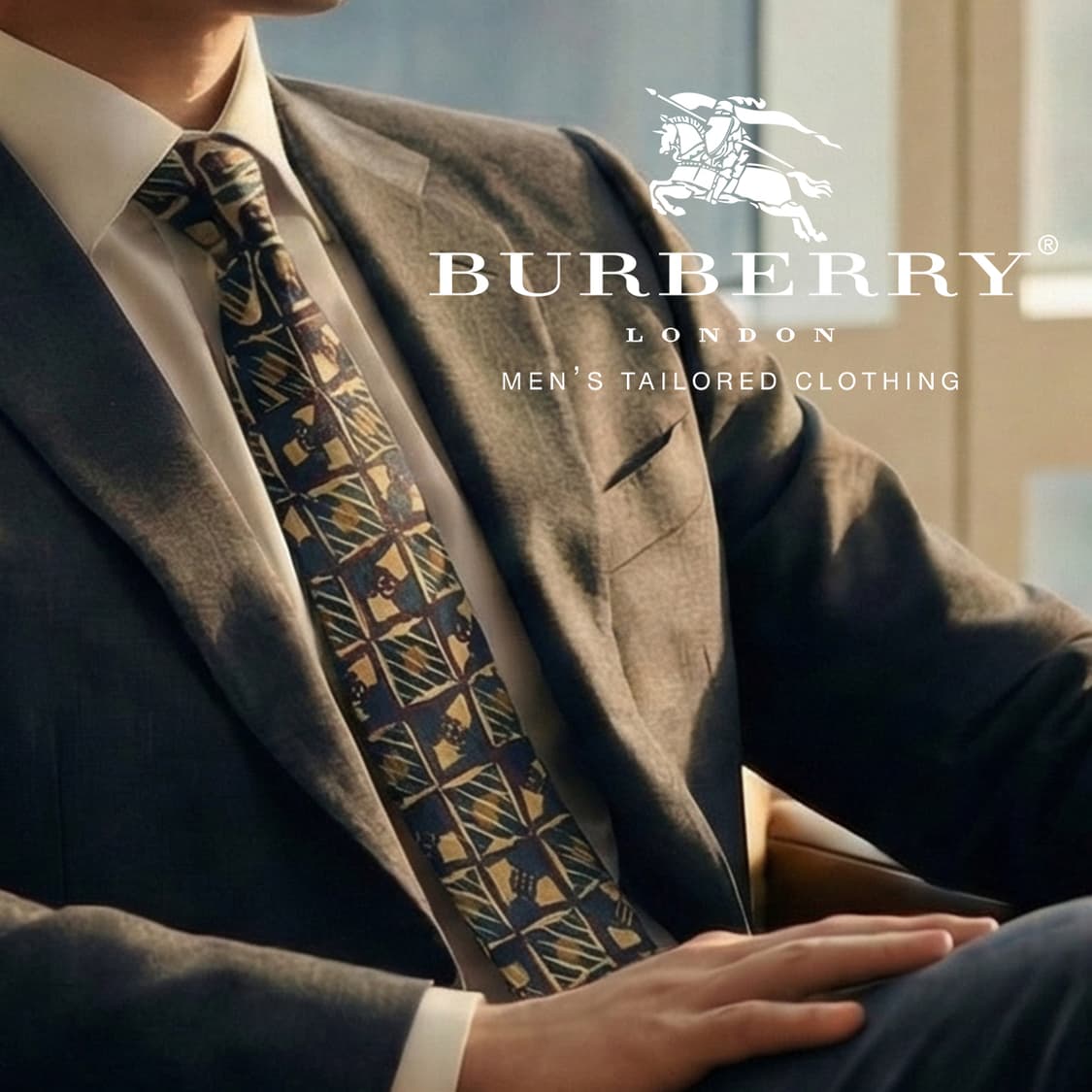 버버리 실크 베이지 헤리티지 패턴 넥타이 10cm A+등급 K2243
 상품이미지1