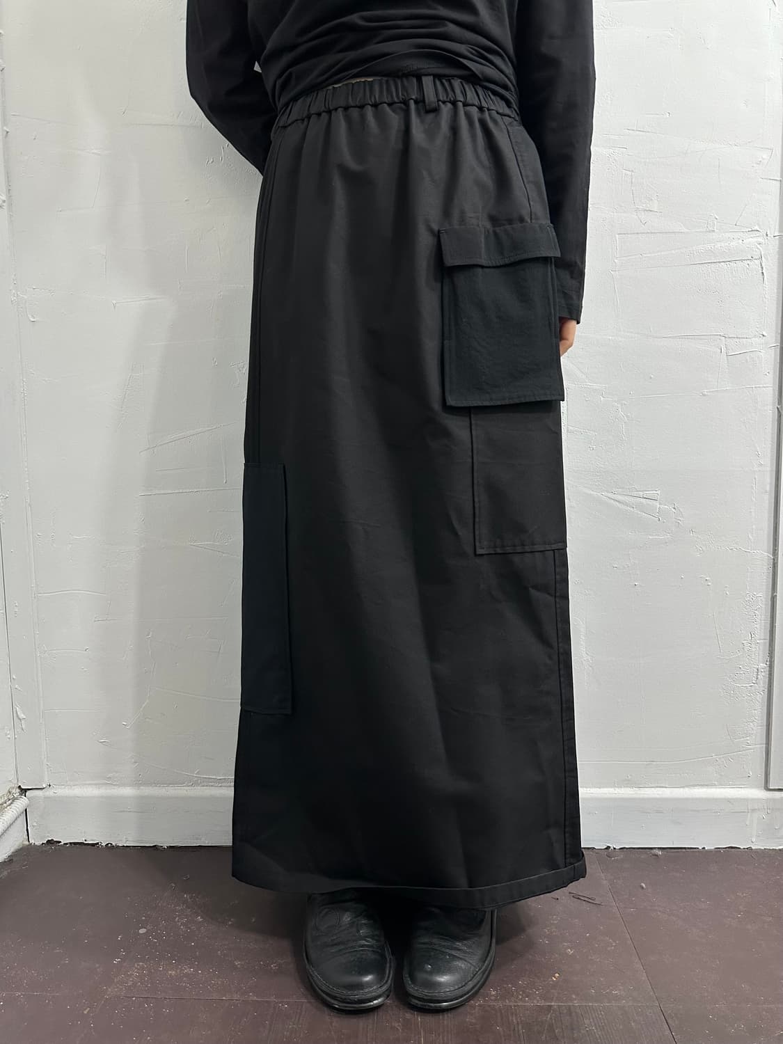 retirer pocket design long skirt 상품이미지2