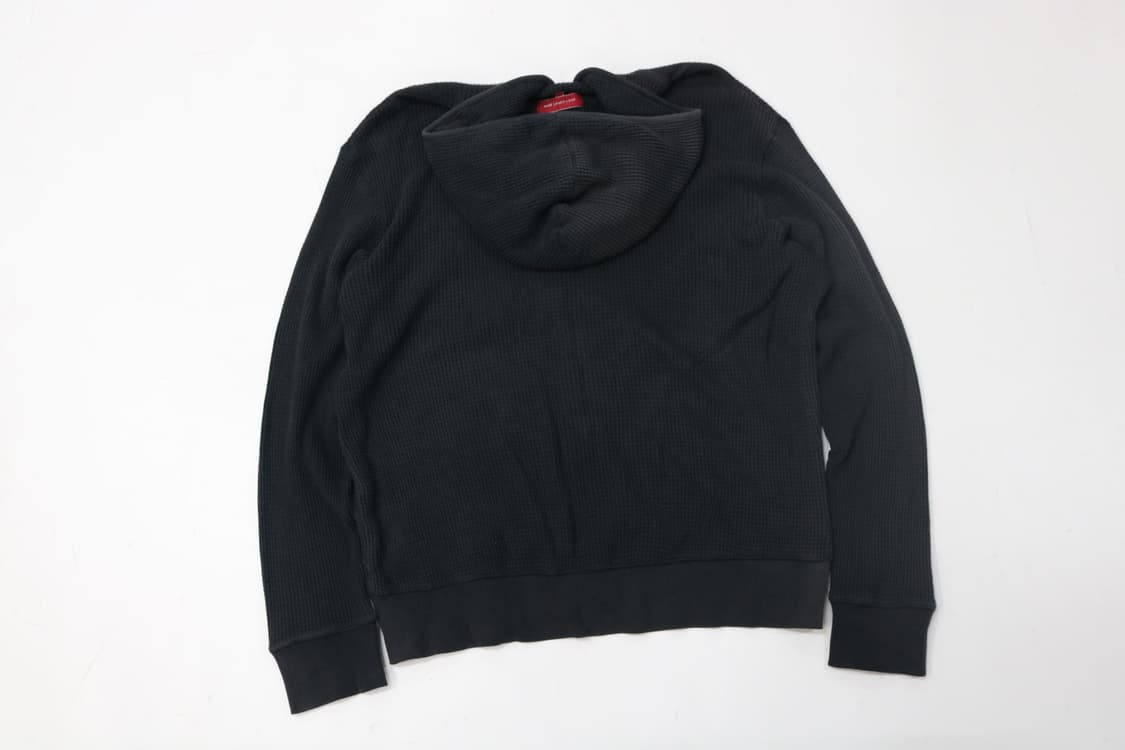 Anti-Label Jean 빈티지 블랙 와플 허니컴 후드 집업 (LL) 상품이미지6