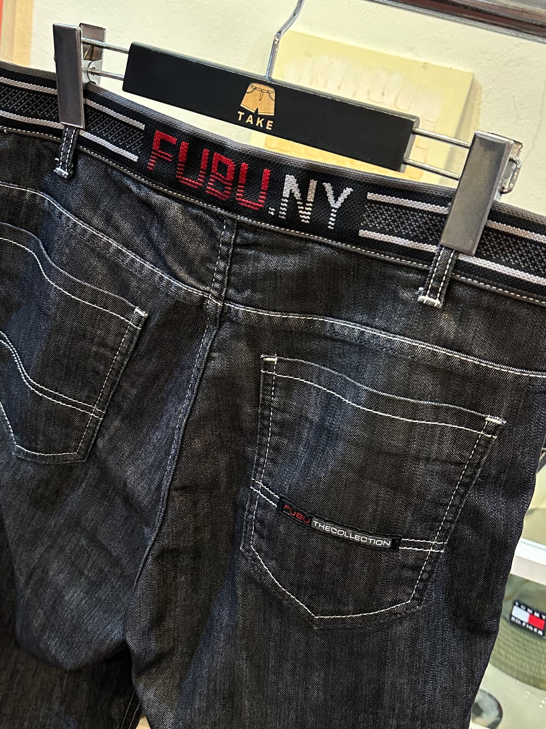 FUBU 흑청 버뮤다 상품이미지8
