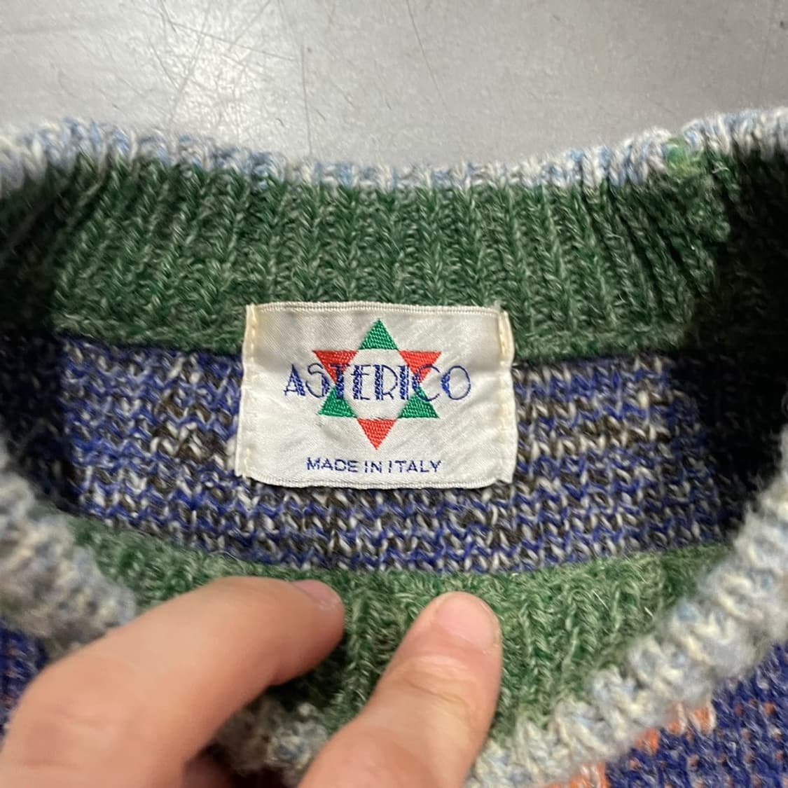 이태리 패턴 니트 상품이미지5