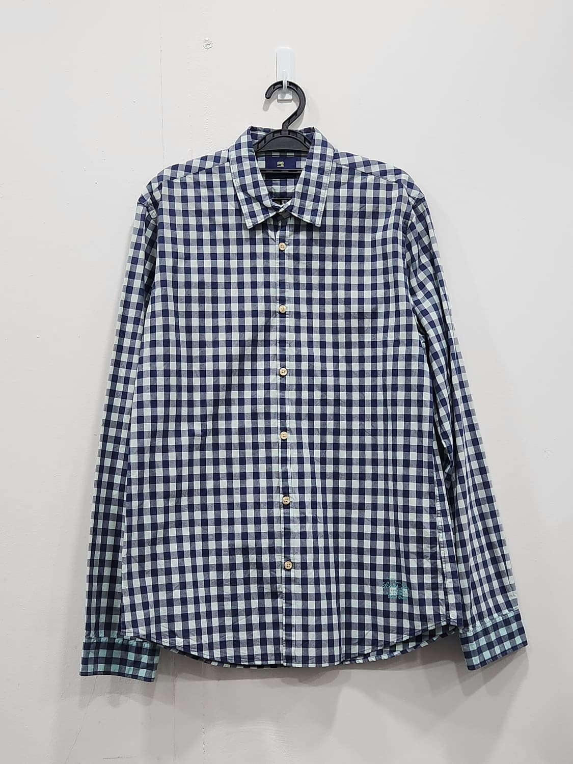 [100] 스카치앤소다  체크 셔츠 남성 100 L 상품이미지1