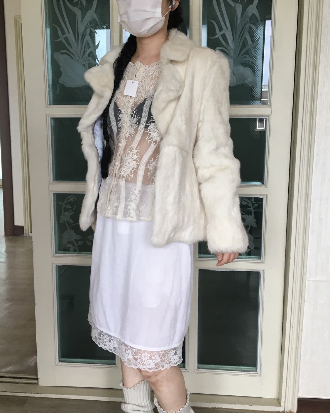 Rabbit fut jacket 상품이미지8