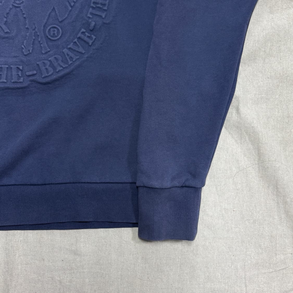 디젤 빈티지 모히칸 그런지 입체 후드 L 상품이미지3