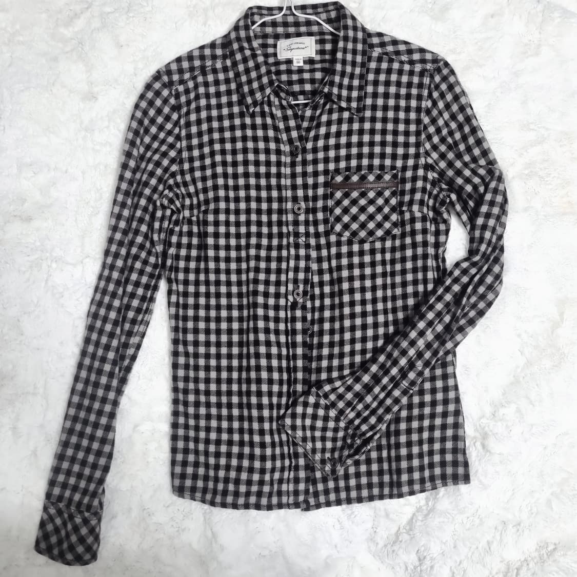 리바이스 시그니처 체크 남방 90 셔츠 긴팔 상품이미지1