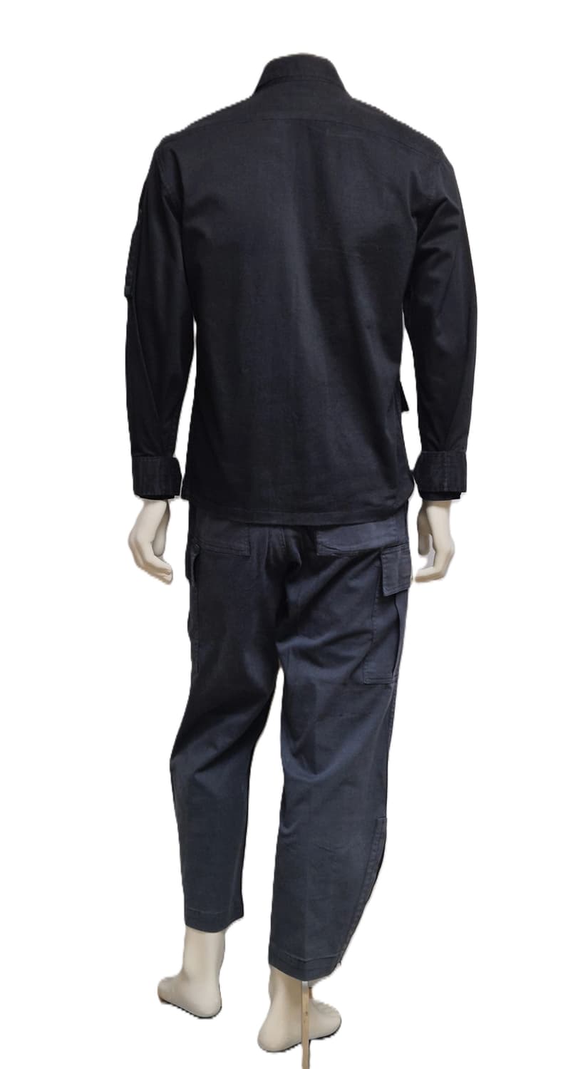 육군 구형 90년대 707 중사 흑복 전투복 세트 (M) 상품이미지4