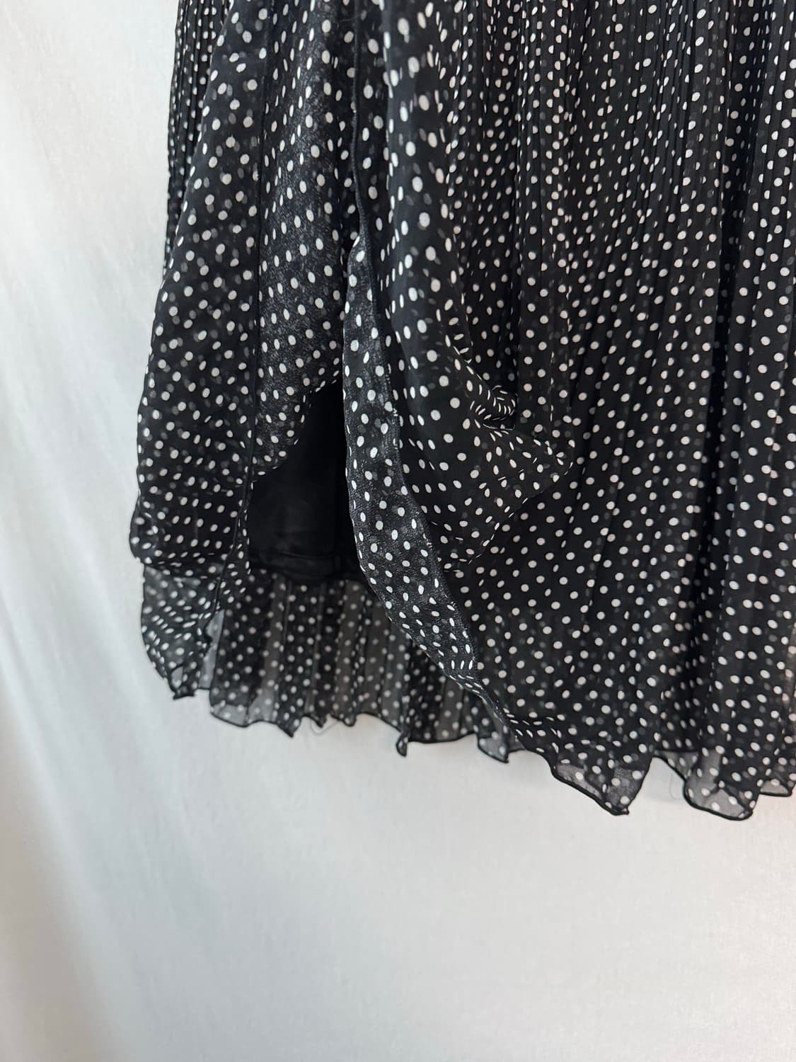 레이어드 도트 패턴 스커트 상품이미지8