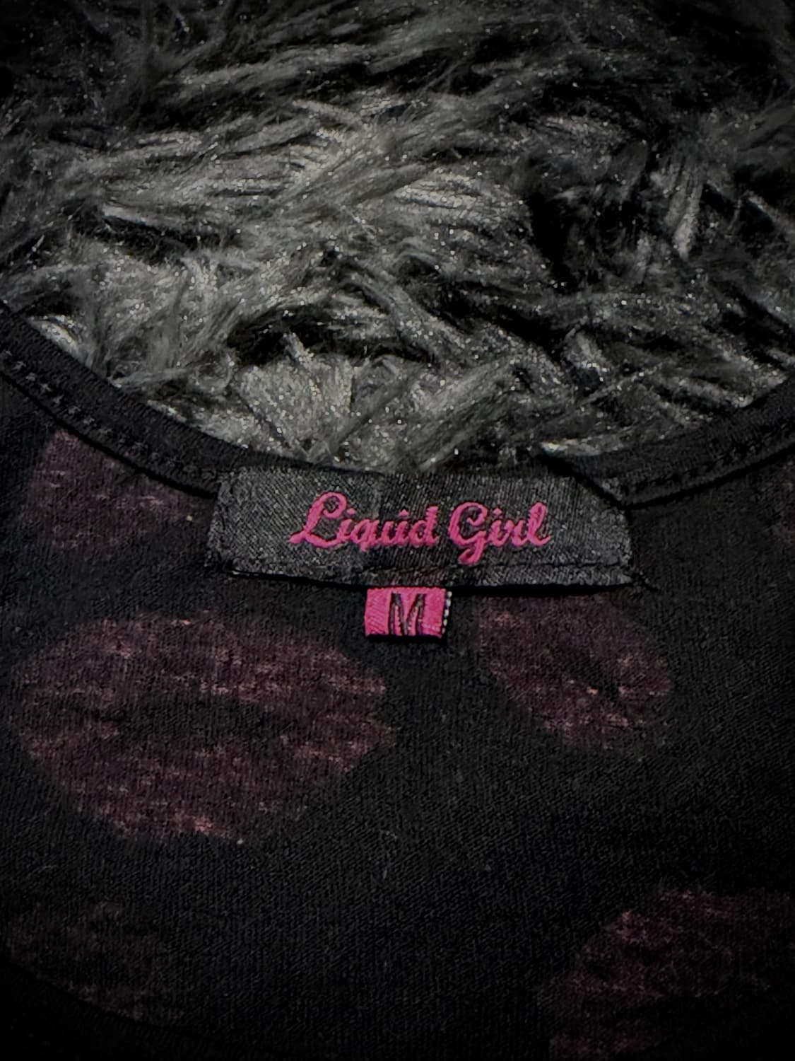 Liquid Girl 립 풀프린팅 슬리브리스 상품이미지9