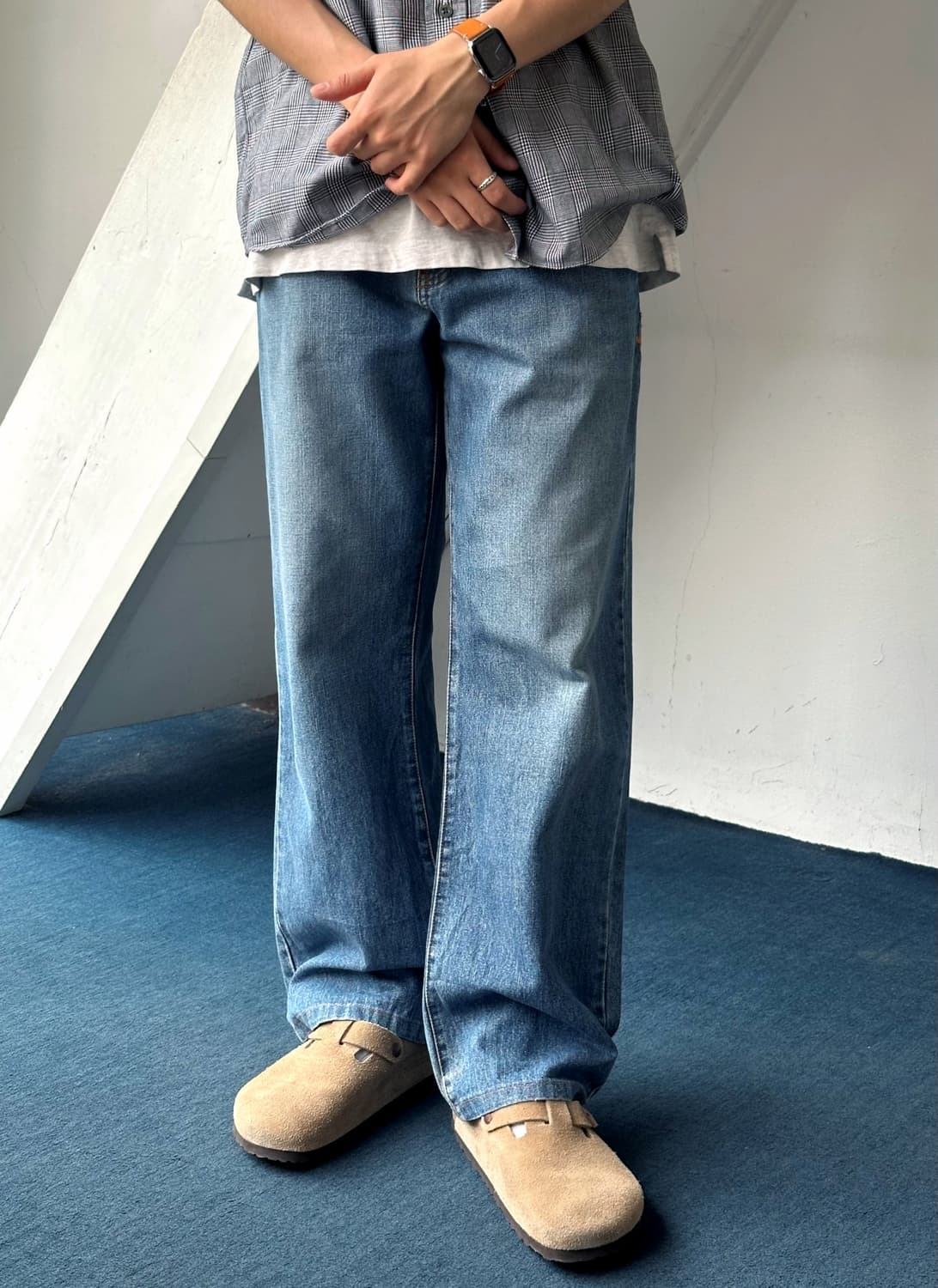 5pkt design denim straight pants 상품이미지9