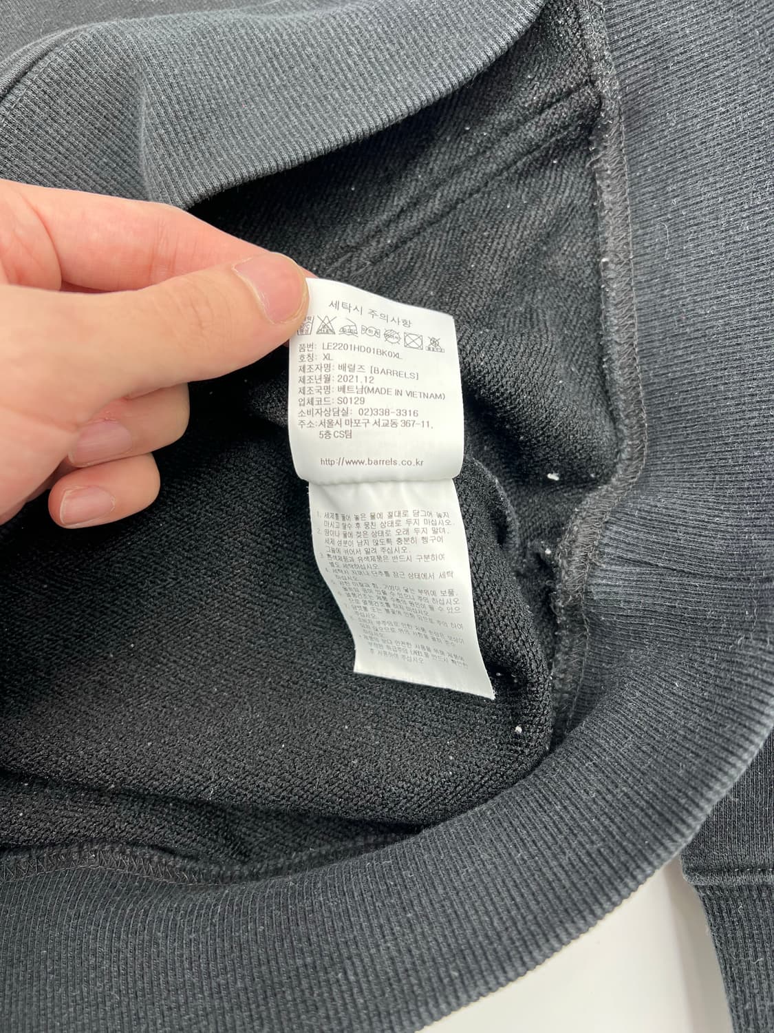 LEE 후드티 상품이미지4