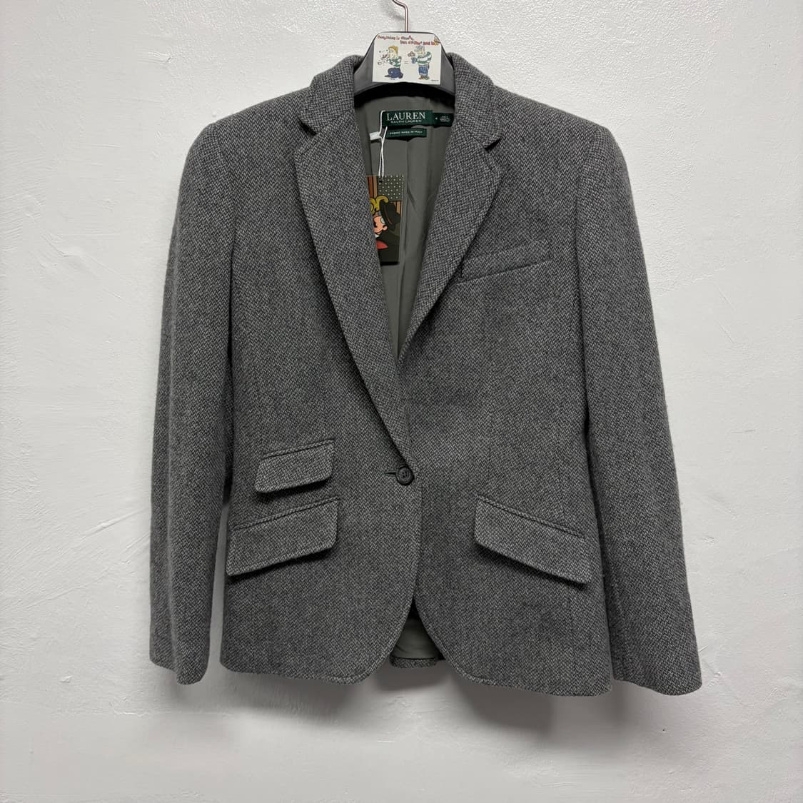 폴로 랄프로렌 트위드 울 자켓 상품이미지1