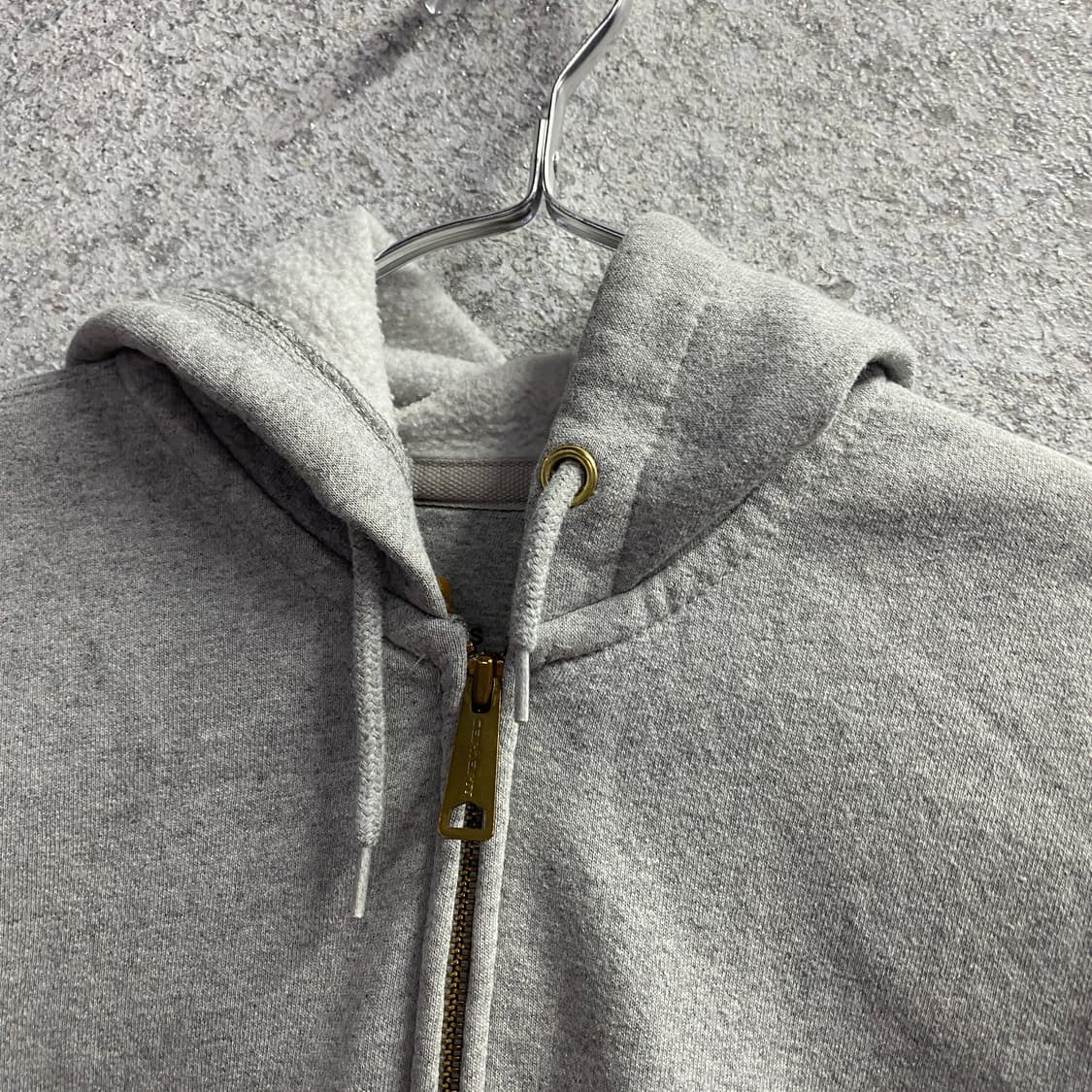 칼하트 미드웨이트 후드집업 그레이 A9 상품이미지4