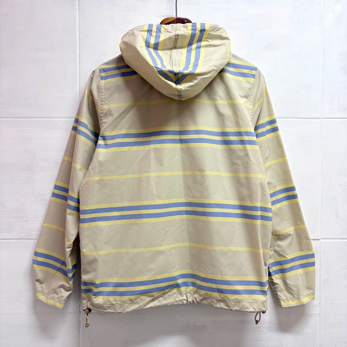 AIGLE 에이글 파스텔 스트라이프 바람막이 JPN 상품이미지6