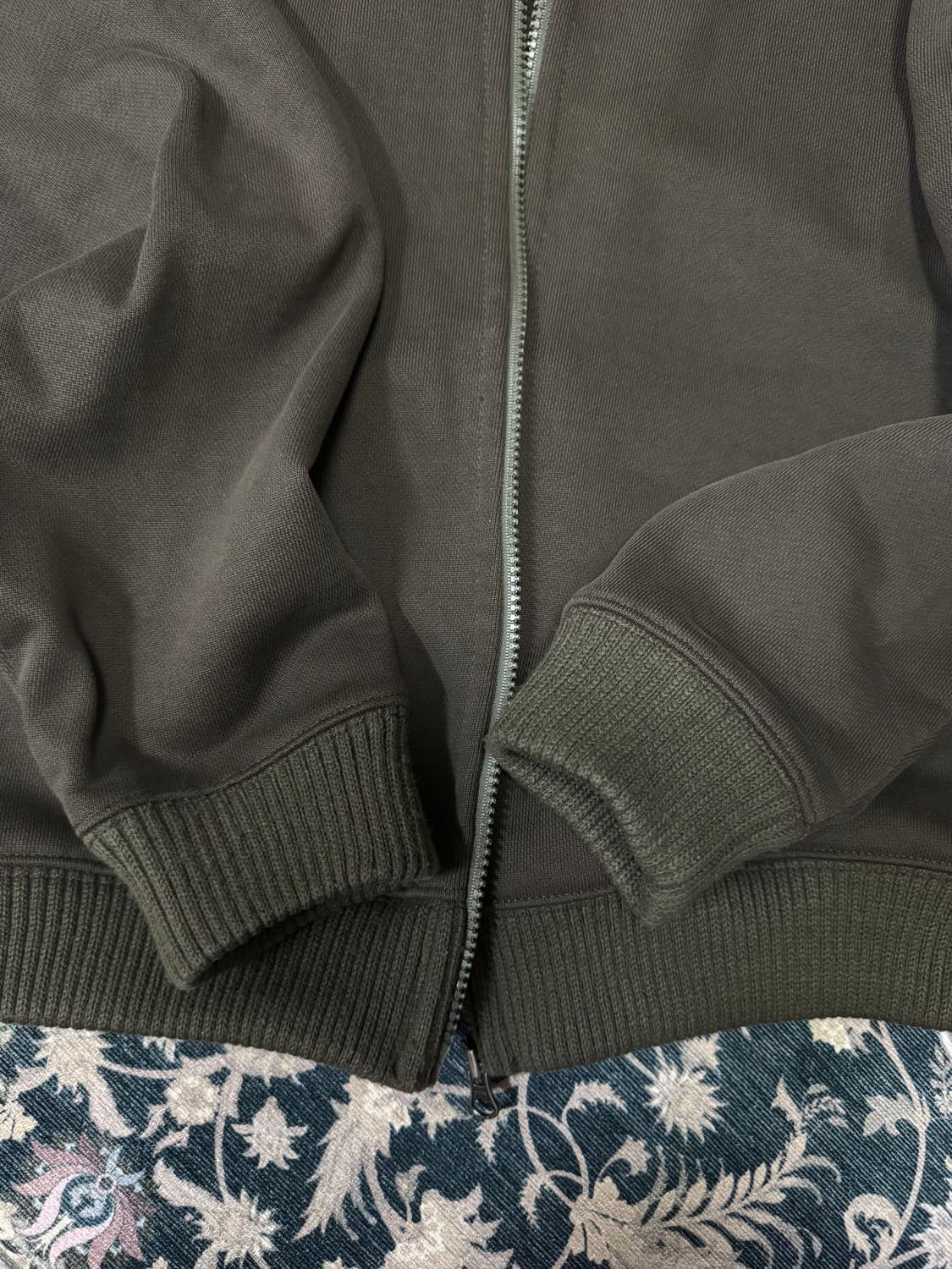 9999아카이브 봄버 져지 bomber jersey khaki 상품이미지3