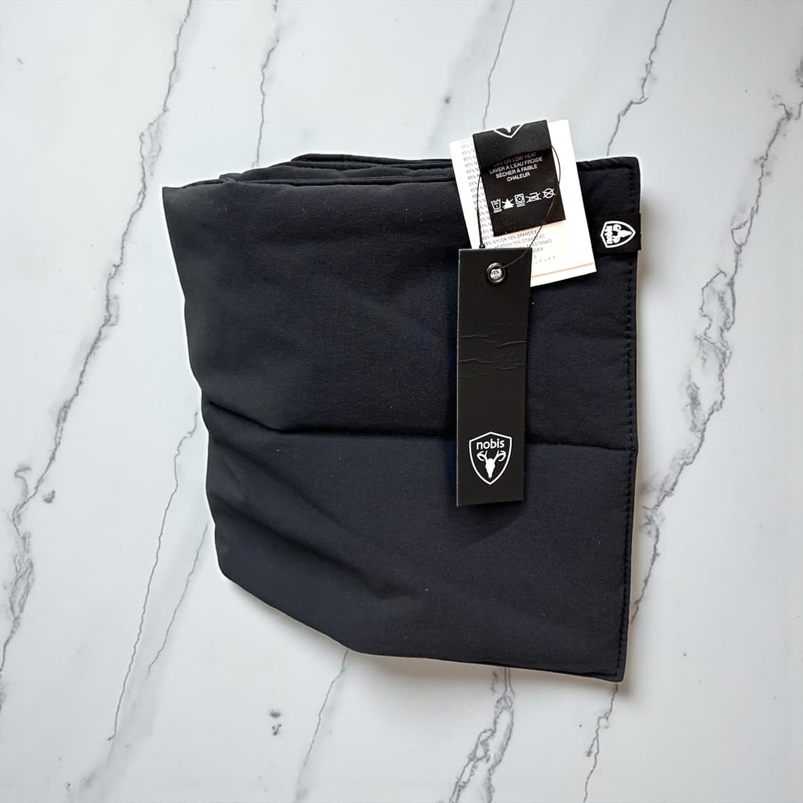 노비스 카라 퀼팅 패딩 머플러 상품이미지2