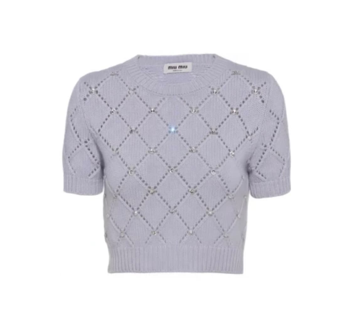 미우미우 보석 니트 38 상품이미지1