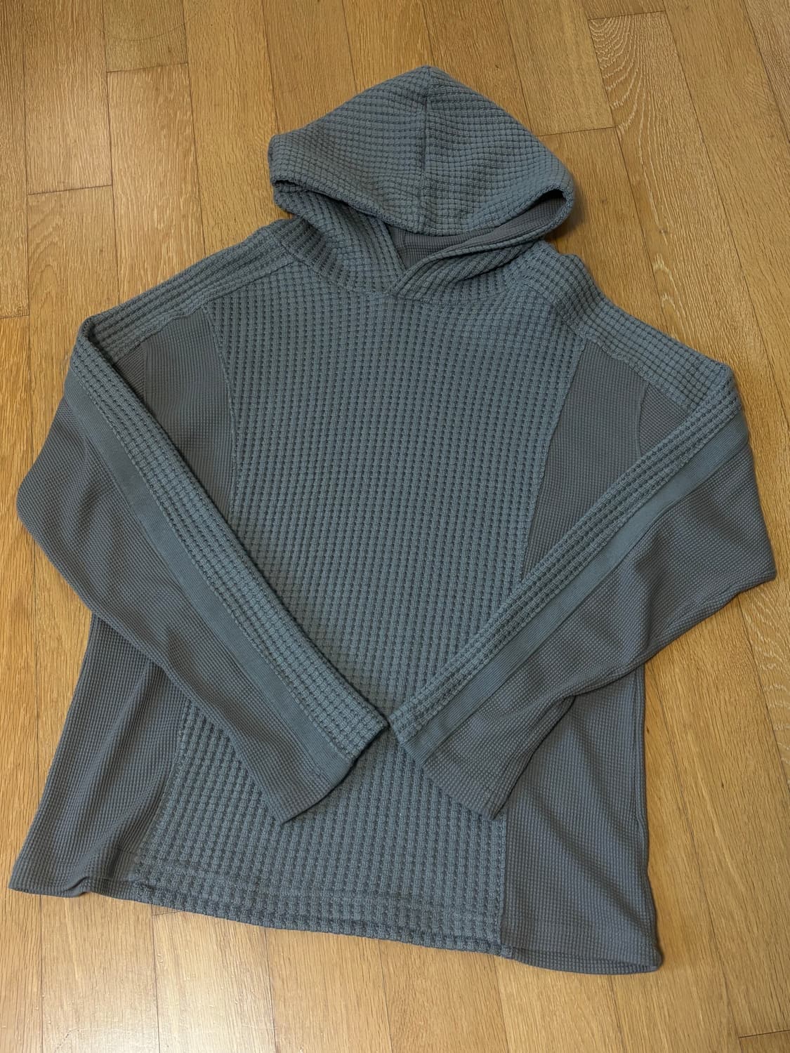 CORE:13 PANELED HOODIE (DEEP BEIGE) 상품이미지3