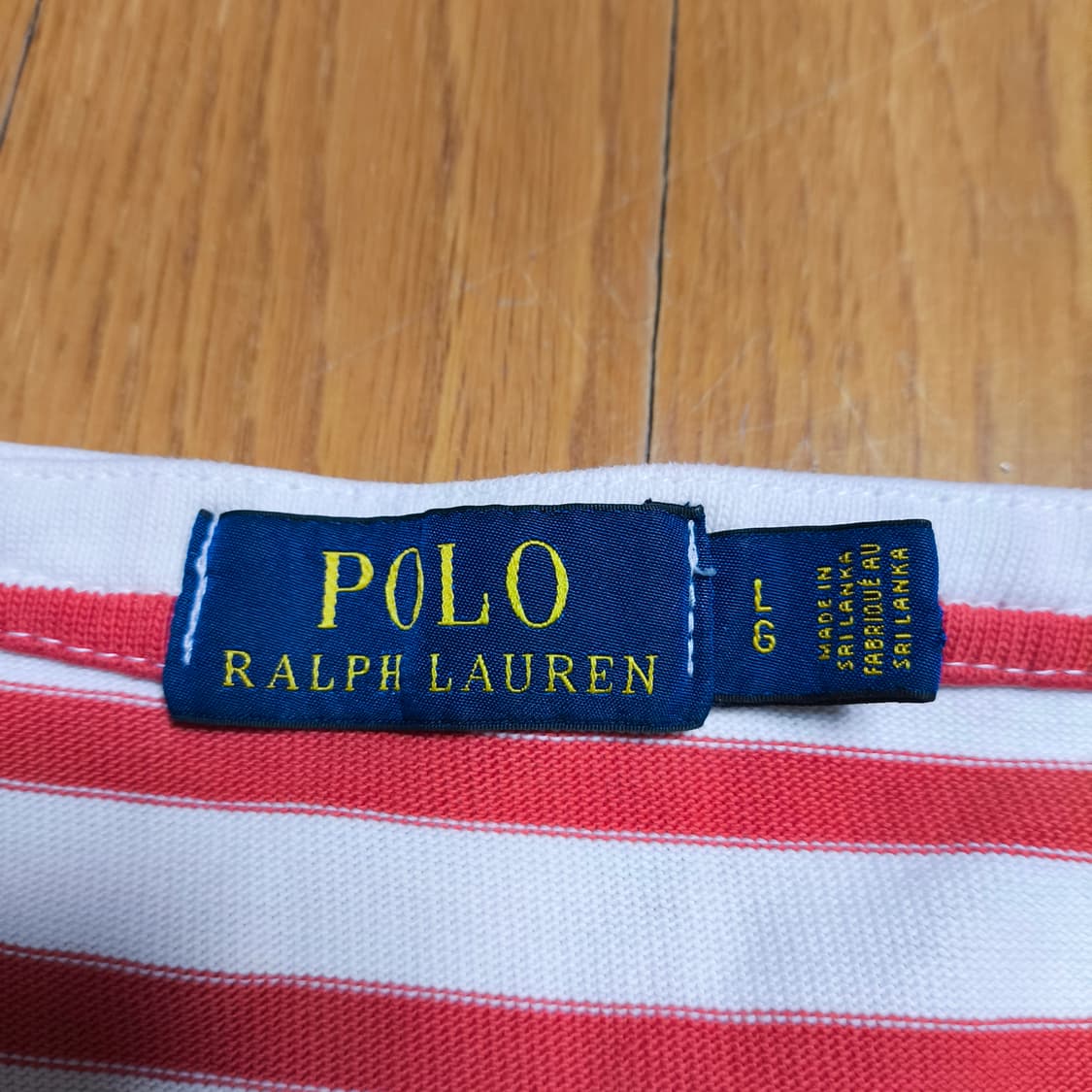 [L] 폴로 랄프로렌 스트라이프 롱슬리브 상품이미지4
