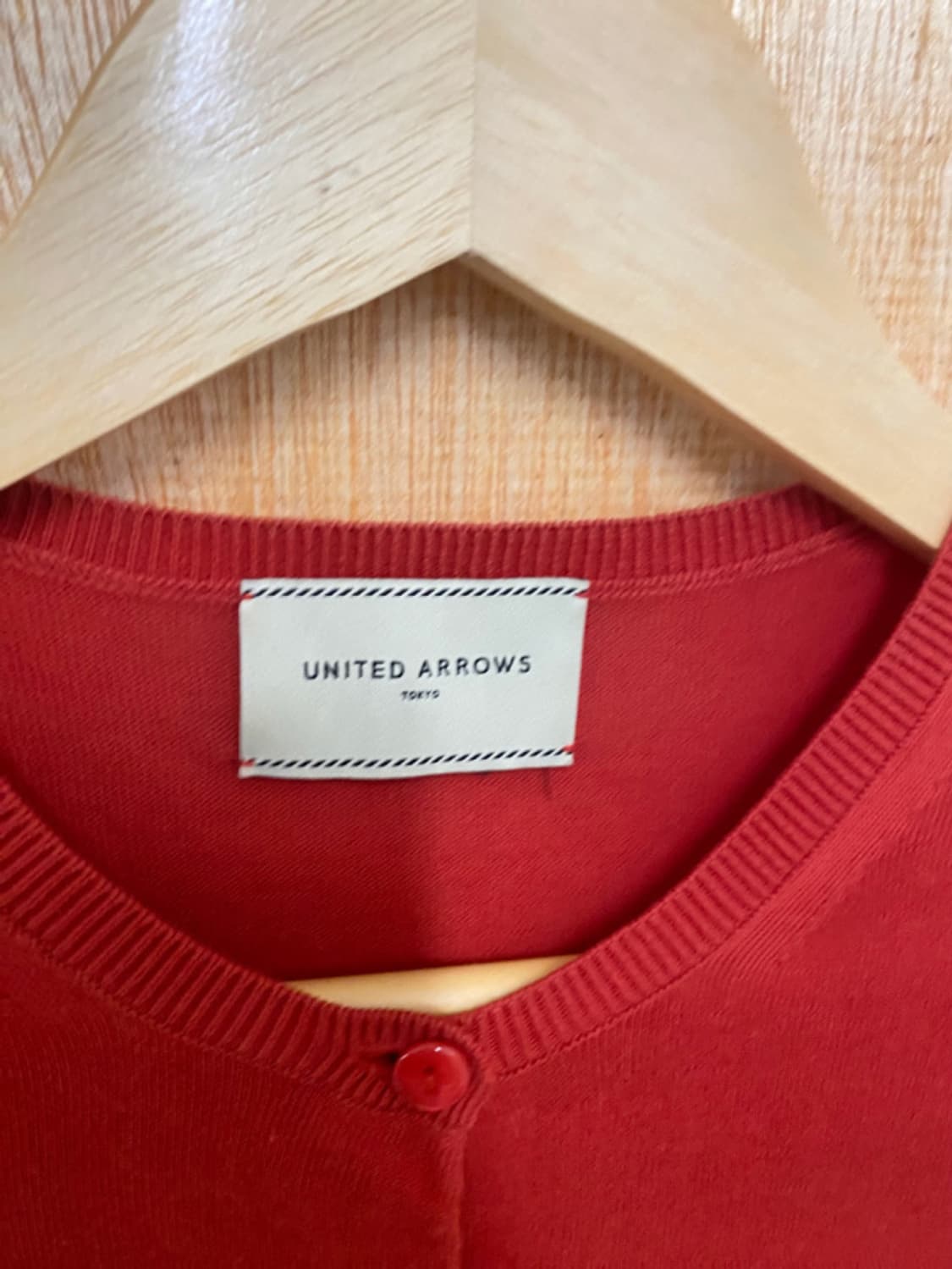 UNITED ARROWS collarless cardigan 카라리스 상품이미지7