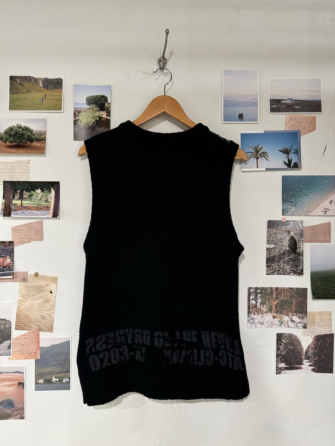 In the attic 니트 조끼 상품이미지7